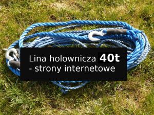 Lina holownicza 40t